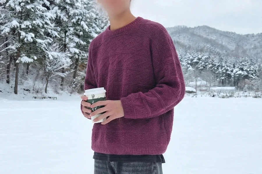 스톰 스웨터 남성 Storm Sweater for man 패키지